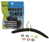 Wacky Rings for Rigging Wacky Rig Worms and Neko Rig Worms