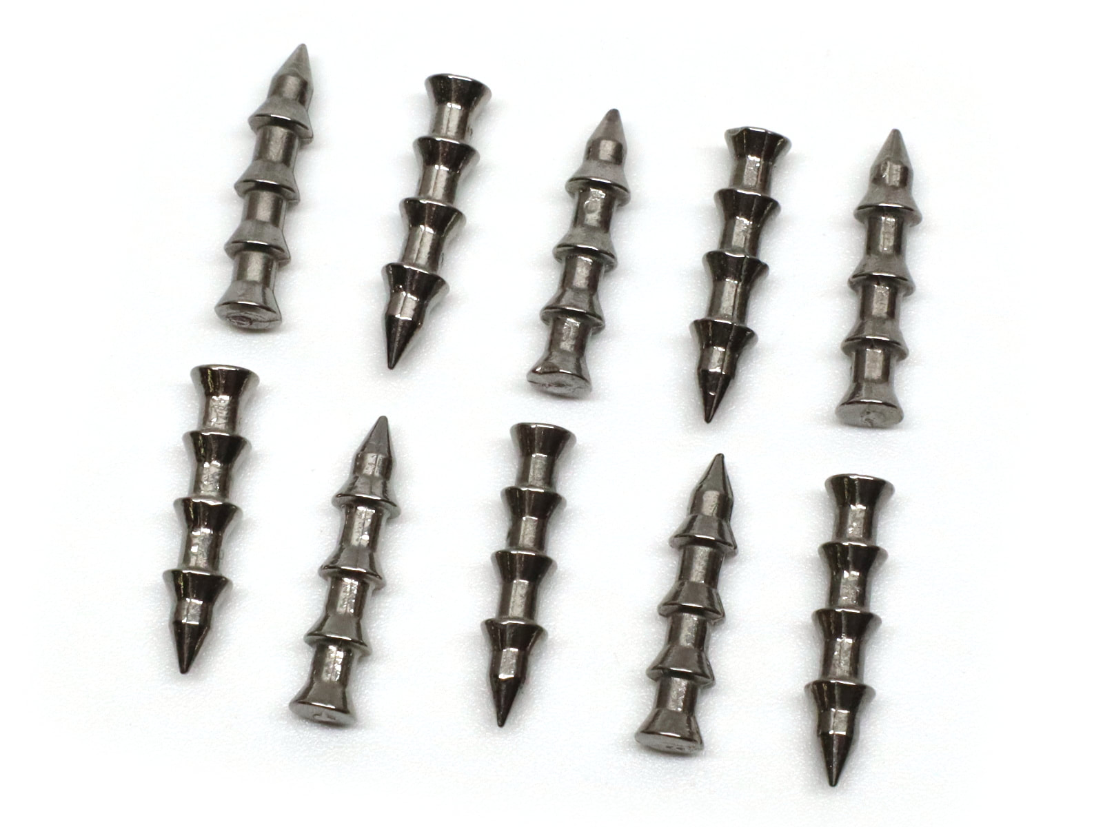 JIG SHACK TUNGSTEN WORM OR FLIPPING WEIGHTS  25 EACH 1/2 AND 3/8 ILLINOIS OWNED! 