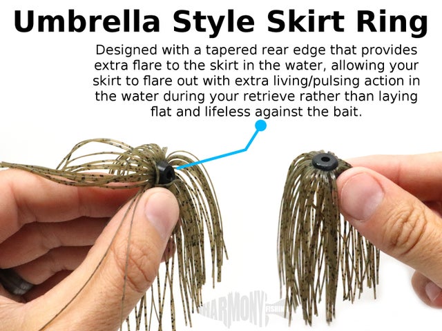 Harmony Fishing – Quick Change Modular Umbrella Skirts for Fishing