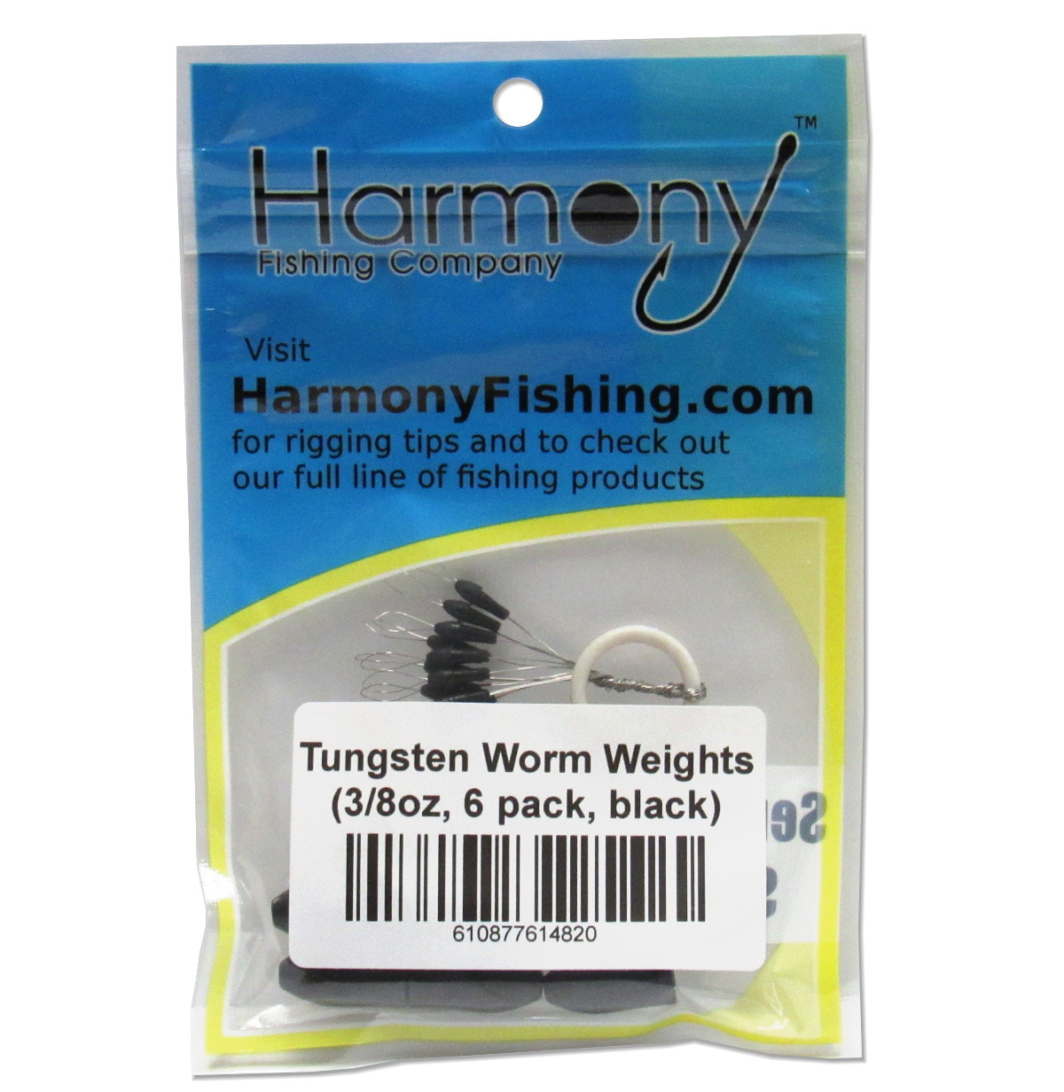  Harmony Fishing - Weight Pegs for Lead or Tungsten  Worm/Flipping Weights (8 Pack = 80 Pegs) : Sports & Outdoors