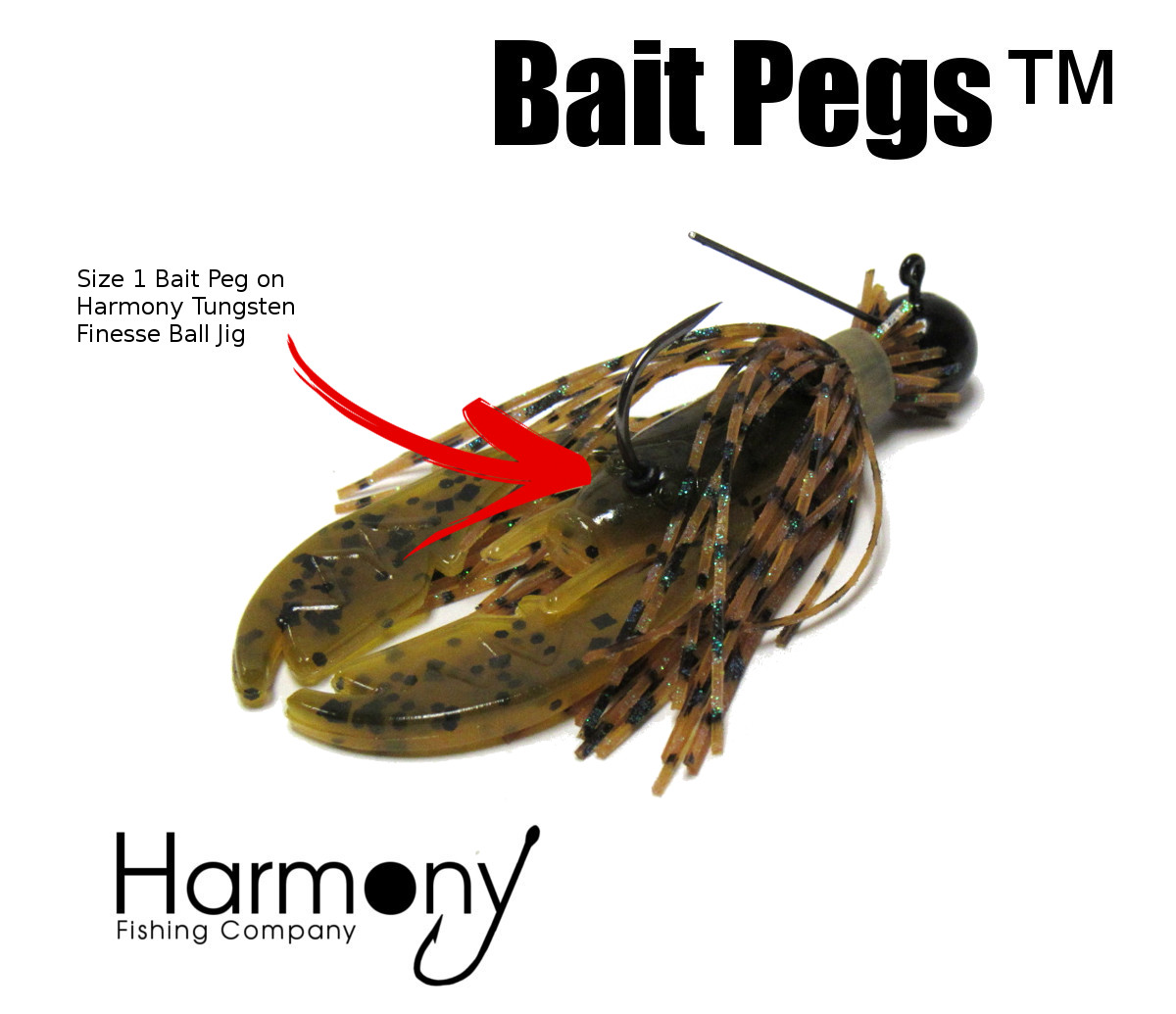 Bait Pegs by Harmony Fishing Company