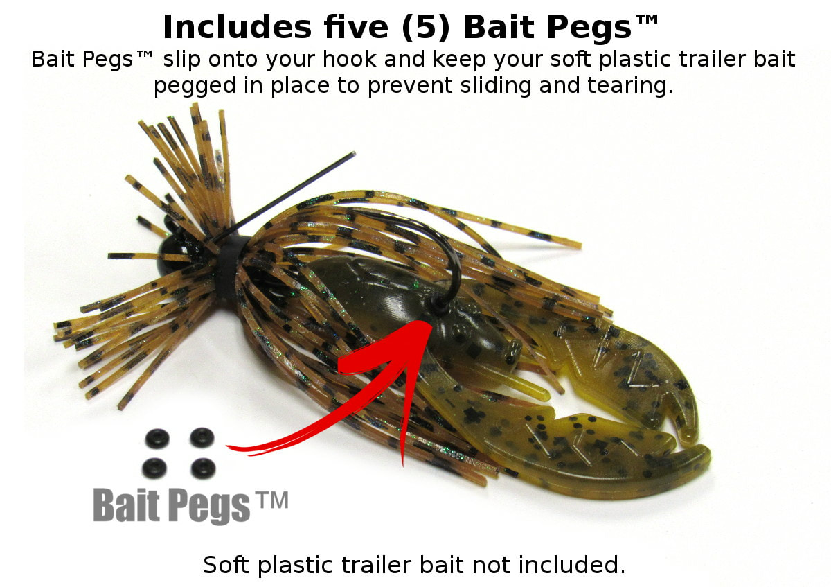 Tungsten Finesse Jigs for bass fishing with Modular Skirt System