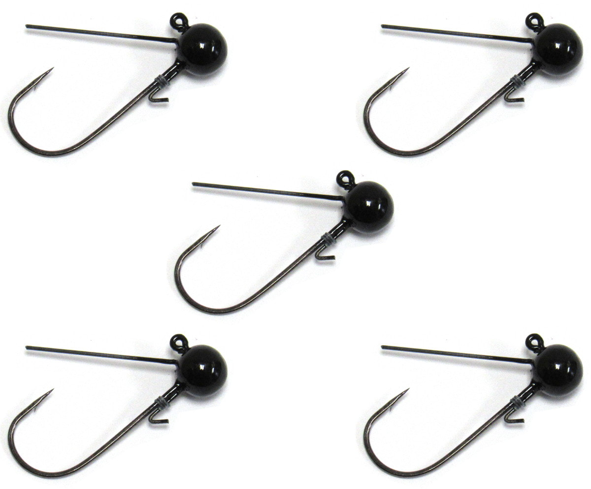 Tungsten Weedless Ned Rig Jigheads for bass fishing