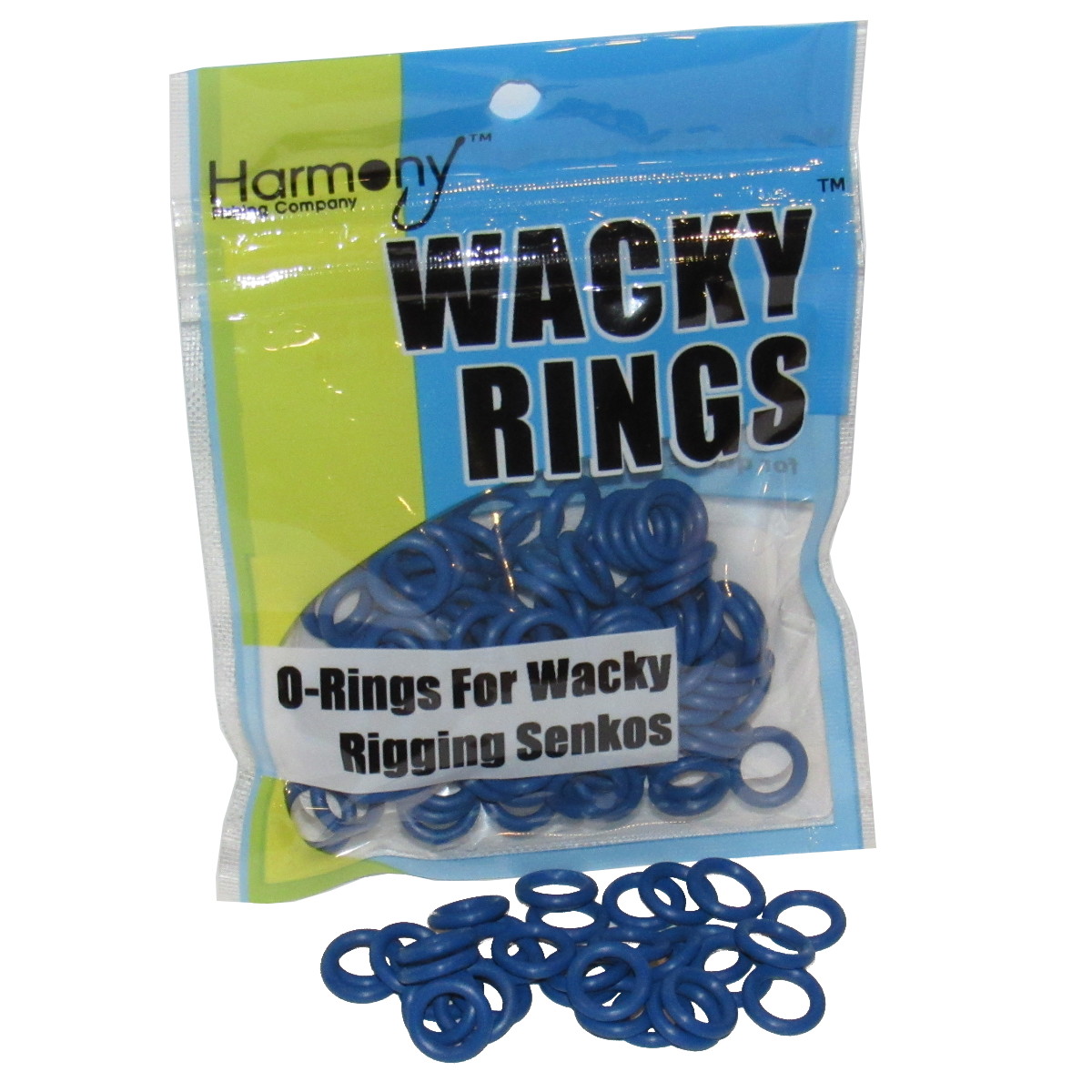 Wacky Rings (100 pk - O-Rings for Wacky Rigging Senko Worms/Soft Stickbaits  – Bait Saver Orings for 4&5” Senko Style Worms - Save Your Worms from