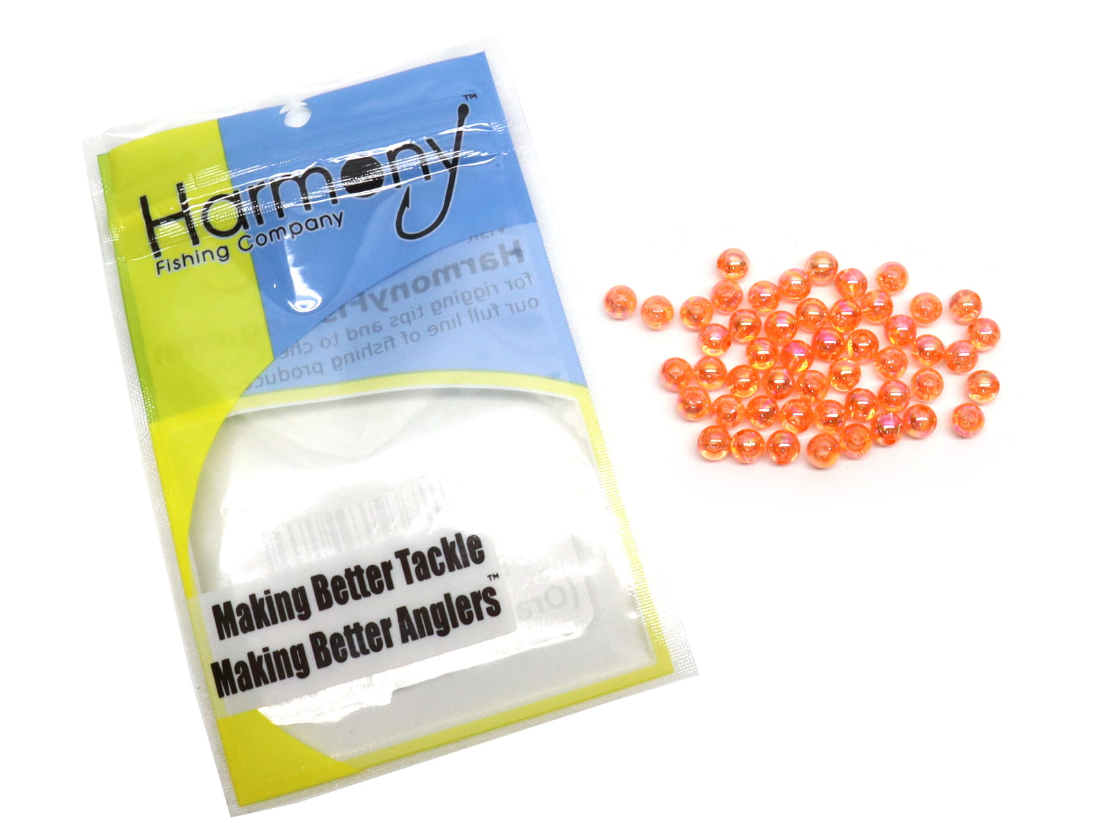 HONBAY 100PCS Plastic Mixed Color Fishing Line Beads Fish Eye Shape Beads